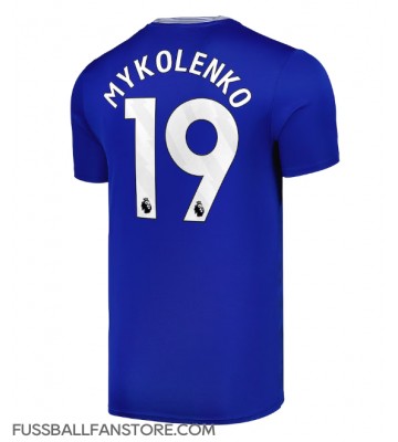 Everton Vitaliy Mykolenko #19 Replik Heimtrikot 2024-25 Kurzarm